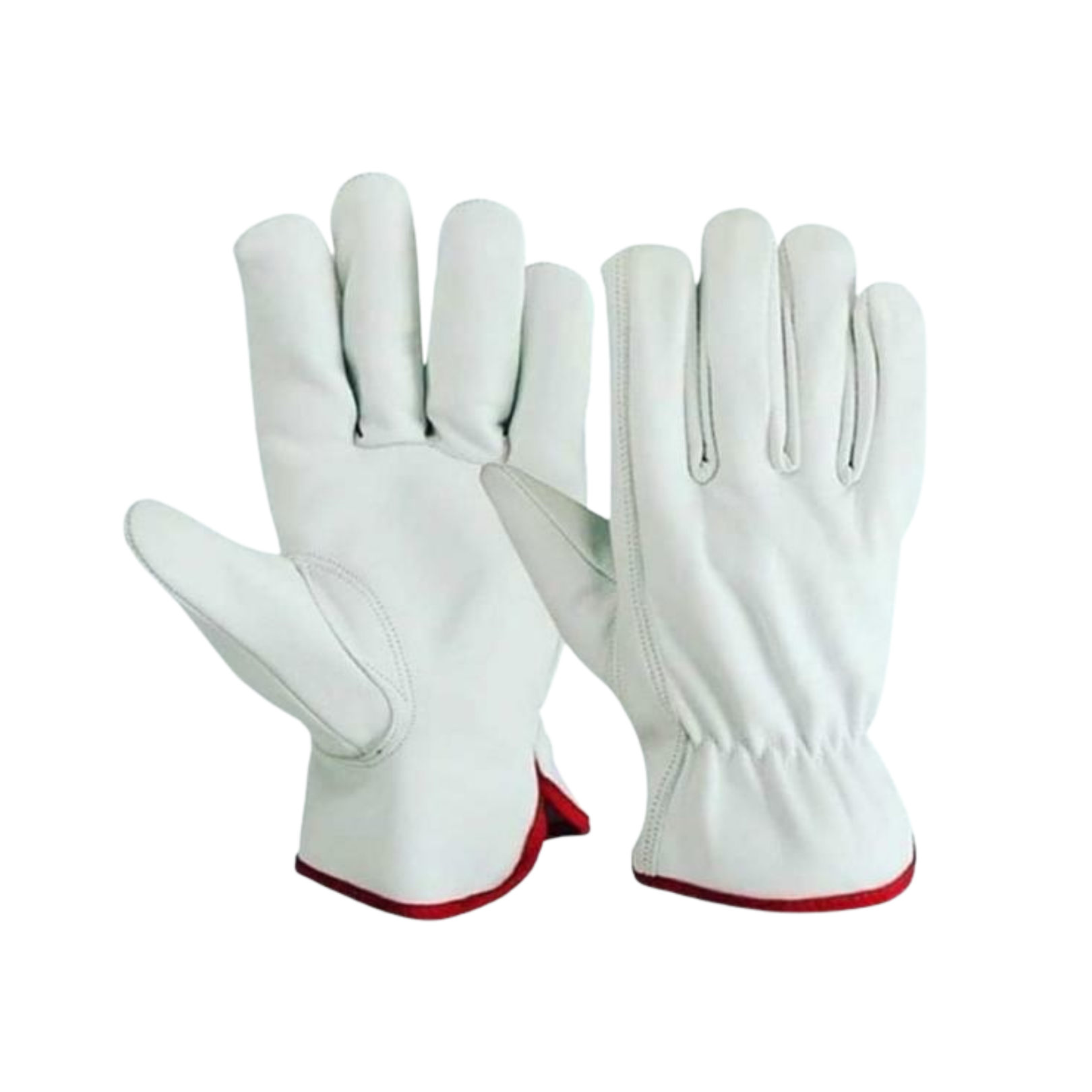 White Grain Driver Glove